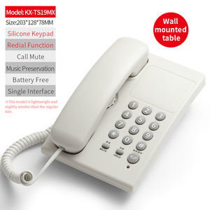 Téléphone Filaire d'Hôtel Personnalisé de Pointe, Prix de Gros Abordable, Téléphone <span class=keywords><strong>Fixe</strong></span>, Téléphone de Salle de Bain FICANTS19 - Product Image 3