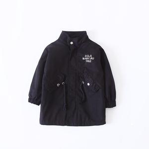 New China Products for Sale Plus Size Stand <b>Collar</b> Clothing Jackets With <b>Metal</b> Buttons for Kids - Product Image 5