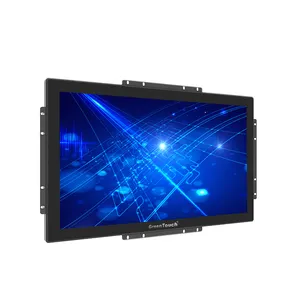 הטוב ביותר 21.5 אינץ תעשייתי lcd צג IP65 מסך מגע צג מסגרת פתוחה תעשייתי מגע מסך צג