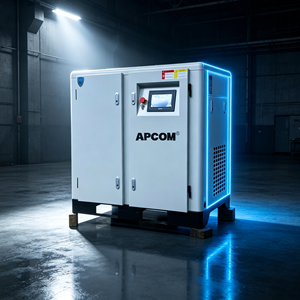เครื่องอัดอากาศแบบสกรู APCOM VSD  หล่อลื่นด้วยน้ำ  ไม่ใช้น้ำมัน  ประสิทธิภาพสูง เงียบ สำหรับอุตสาหกรรม - Product Image 3