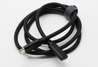 Câble d'extension Type-C 20 Gbps 240 W 4K, rallonge USB C 4K 60 Hz, cordon d'extension vidéo USB C mâle vers femelle