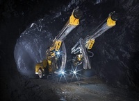 Foreuse hydraulique sur chenilles pour l'exploitation minière souterraine, machine de forage pour roches dures, idéale pour le tunnelage et la construction