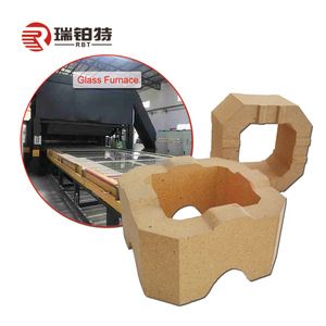 Bán buôn firebrick giá SK34 chamotte lowes chịu lửa lửa đất sét gạch cho Lò thủy tinh - Product Image 1