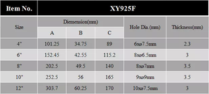 6 inch Thêm Heavy Duty t Bản lề 3.5 mét thép dày cho ngoài trời phong cách hiện đại cửa gỗ và <span class=keywords><strong>Barn</strong></span> cửa mềm đóng tính năng - Product Image 4