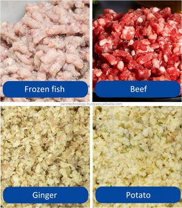 เครื่องบดเนื้ออุตสาหกรรม300กก. สำหรับพริกพริกไทยเนื้อหมูไก่เครื่องบดเนื้ออุตสาหกรรมสำหรับทำไส้กรอก - Product Image 3