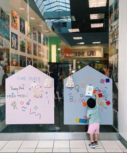 घर सजावट कार्यालय बच्चों के लिए हटाने योग्य चिपकने वाला चुंबकीय मेहराब के साथ घर सजावट कार्यालय - Product Image 4