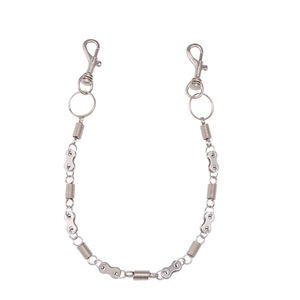 โซ่คาดเอวฮิปฮอปเมทัล โลหะผสมสังกะสี ดีไซน์ล็อคชั้นเดียว สำหรับกางเกง เครื่องประดับแฟชั่น - Product Image 5