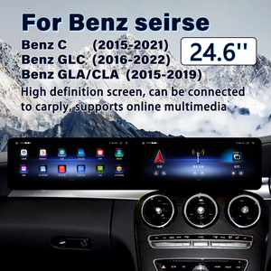 Schermo di Navigazione da 25,6 Pollici con Carplay per <span class=keywords><strong>Mercedes</strong></span> <span class=keywords><strong>C</strong></span> W205 GLC X253 CLA GLA 2015-2022, Radio Multimediale Auto con Guida a Destra - Product Image 2