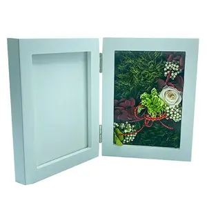 Quadro de estilo japonês, flores artificiais decorativas