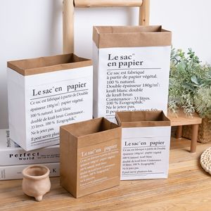 CallaFloral Paper <b>Storage</b> <b>Bags</b> 33L Double Layer Kraft Brown White Ecofriendly Indoor Use Multipurpose - Product Image 2