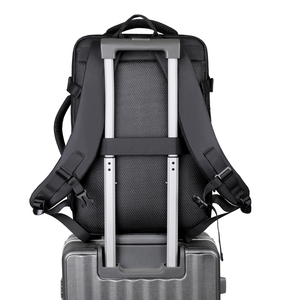 <span class=keywords><strong>2025</strong></span> Nhà Máy Biểu Tượng Tùy Chỉnh Không Thấm Nước PU Phim Oxford Chất Liệu Du Lịch Người Đàn Ông Kinh Doanh USB Ngày Gói Túi Lớn 15.6 Inch Máy Tính Xách Tay Ba Lô - Product Image 4