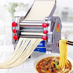 เครื่องทำพาสต้าอเนกประสงค์สแตนเลส 220V เครื่องทำเส้นก๋วยเตี๋ยวไฟฟ้าเชิงพาณิชย์ อุปกรณ์กดแป้งอัตโนมัติ สำหรับ H - Product Image 4