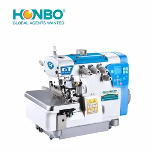 Máquina de costura overlock automática, máquina inteligente super de costura de alta velocidade HB-GT900D