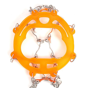 Crampons antidérapants en silicone à 10 dents pour glace et neige, vente en gros d'usine - Product Image 3