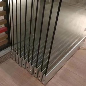 Ban công không khung trượt và gấp cửa ra vào ban công Tempered Kính không khung bifolding cửa ra vào và cửa sổ - Product Image 1