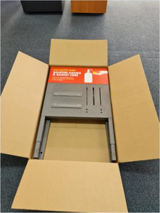 Customized Supermarket <b>Shelves</b> Free Standing Displays Sign Post Up Poster Board Display Picture Frame Floor Stand Poster Holder - Product Image 4