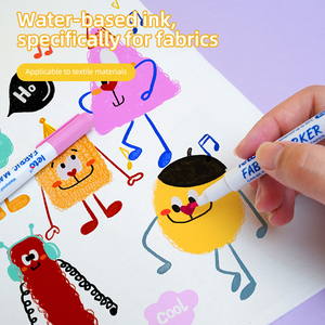 30 Colors <strong>Permanent</strong> Fabric <strong>Markers</strong> Pens <strong>Set</strong> -Non Toxic, Indelible and <strong>Permanent</strong> Fabric Paint Fine Point Textile <strong>Marker</strong> Pen - Product Image 5