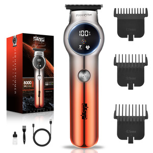Cortadora de Cabello DSP 8000 RPM con Pantalla LCD, Inalámbrica, Carga USB, Profesional para Barbería - Product Image 1