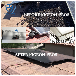 Maille anti-oiseaux galvanisée de 1,0 mm de diamètre, 8 pouces, résistante aux intempéries, pour panneaux solaires - Product Image 6