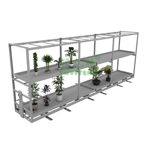 Système de culture verticale hydroponique intelligent de grande taille avec banc roulant pour l'agriculture en serre - Product Image 2