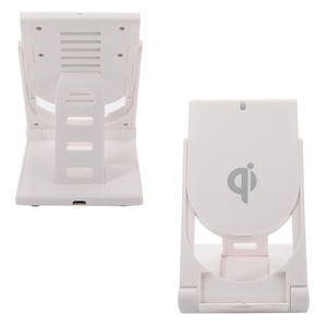 Hot Selling Portable All-In-1 Dual Coils Charger Waterproof <b>Phone</b> <b>Stand</b> Charger <b>for</b> Smart <b>Phone</b> Watch Foldable ABS Desks - Product Image 6