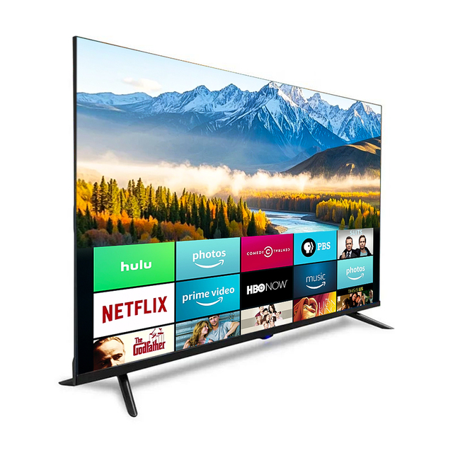 Manufacturer 24 32 43 50 55 65 70 75 85 Inch Borderless TV 4K UHD Television QLED TV Televiseur Smart TV 42 Pouces Televisor 120