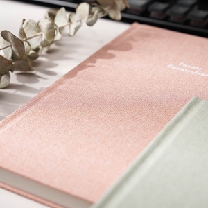 Tissu rose Macaron frais <span class=keywords><strong>2023</strong></span> avec couverture rigide mousseuse pour journal intime <span class=keywords><strong>2023</strong></span> Business Back School Diary - Product Image 2