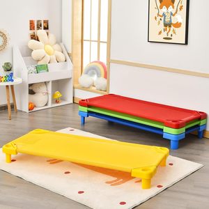 Lettini Impilabili per Asilo Nido 2025 Best Seller, Facili da Sollevare, Portatili, per Pisolino Prescolare - Product Image 2