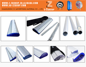 Banderas promocionales Banderas de fiesta enrollables al aire libre Banners Roll-up Pull Up Publicidad Soporte de piso <span class=keywords><strong>Banner</strong></span> de exhibición - Product Image 5