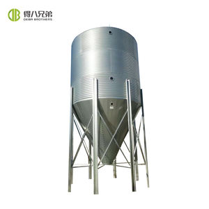 Torre de Alimentación de Acero Galvanizado por Inmersión en Caliente de Larga Duración, Equipo para Granjas Porcinas, Alta Rigidez, Anticorrosión, Directo de Fábrica - Product Image 1