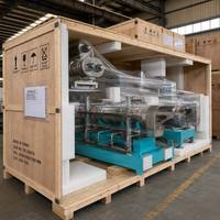 Extrudeuse à double vis SLG95 pour la fabrication d'aliments pour poissons, machine à granulés flottants expansés 1TPH, équipement de traitement aquatique, usine chinoise