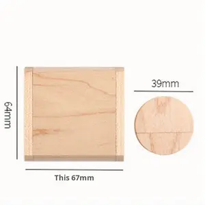 Clé USB <span class=keywords><strong>en</strong></span> <span class=keywords><strong>bois</strong></span> de bambou avec emblème scolaire, cadeau créatif, 64 Go, <span class=keywords><strong>bois</strong></span> <span class=keywords><strong>massif</strong></span>, 16 Go, garantie 1 an, sans cryptage - Product Image 2