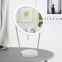 Miroir led pour maquillage, réglable à 120 degrés, haute transparence, existe en deux coloris