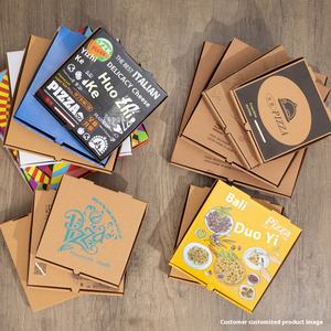 صندوق ألوان لطائرة البيتزا المحمول بطبعة خاصة لضروريات إعداد البريد/إعادة التصوير - Product Image 3