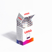 Boîte à cigarettes colorée avec logo personnalisé, emballage professionnel pour cartouches de 1g, boîte en carton résistante aux enfants, vide