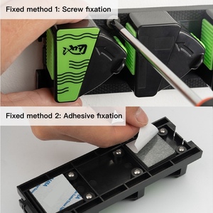 <b>Wall</b> Mounted Fishing Rod <b>Bracket</b>, <b>Wall</b> Mounted, , Perforated Fishing Rod Storage and Placement Rack Fishing Rod Display Rack - Product Image 2