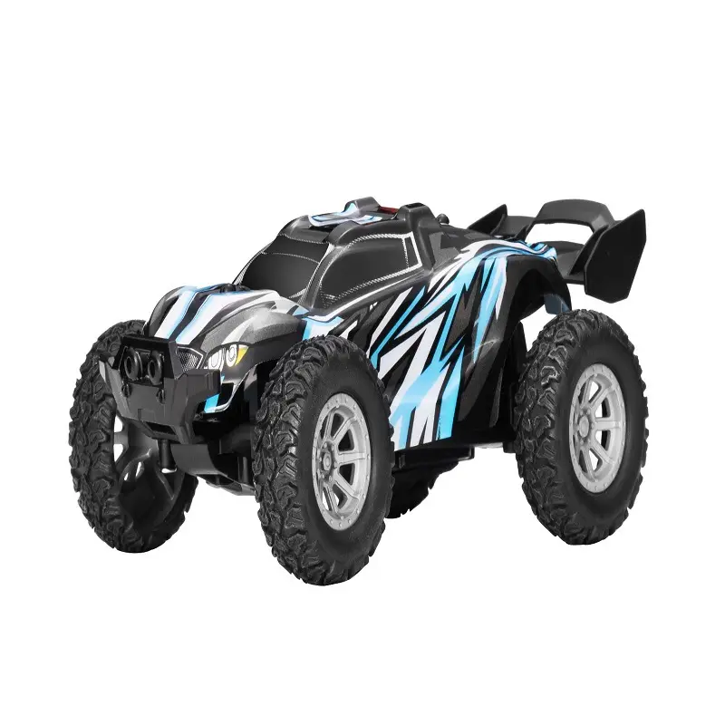 Remote Control Car 1/32 Mini RC Car High Speed Cheetah Monster Vehicle Radio Toy with LED Light Hand Control Remote Car