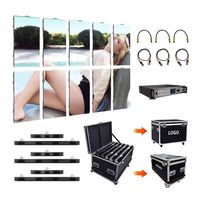 Écran LED de location extérieur Ultra HD P2.6 500x500mm, mur vidéo de scène haute résolution 4K, 4500-5000 Nits, garantie 3 ans, 10 bits