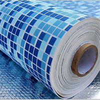 UV-beständige Mosaik-PVC-Schwimmbadfolie für Aufstellpools