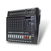 Amplificateur de mixage PMX808D 6/8/12/16 canaux, haute puissance, tout-en-un, numérique, pour scène KTV