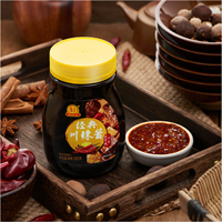Wholesale Haoji Chili Sauce Healthy Instant Food Spicy Classic Hot Sale in Restaurants Bottle 500g 6 Bottles