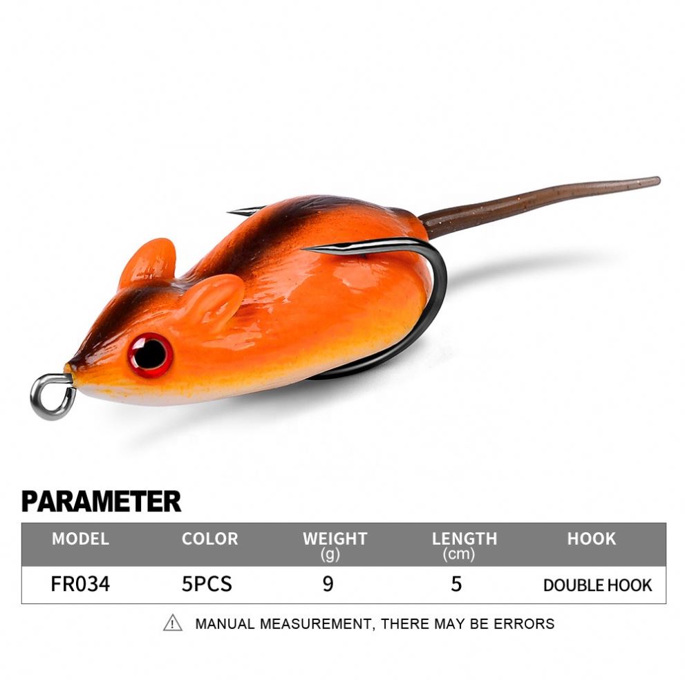 Weicher Froschkder Anti-Biss Maus-Angelkder 3D-Augen Silikon Basskder  Angelwobbler Isca Pesca Buzzbait| Alibaba.com