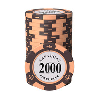 Vente en gros de jetons de poker professionnels Jeu de jetons de poker magnétiques en métal 14g Jetons de poker en céramique personnalisés avec logo personnalisé