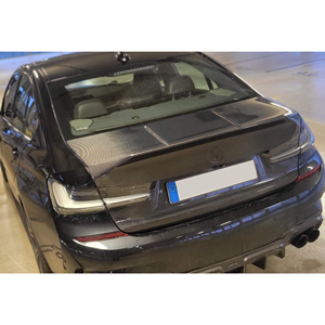 Coperchio Baule Posteriore in Fibra di Carbonio Stile CSL per <span class=keywords><strong>BMW</strong></span> Serie <span class=keywords><strong>3</strong></span> G20 G80 M3 330i M340i <span class=keywords><strong>M</strong></span> Sport Berlina 2020+ Kit Carrozzeria in Fibra di Carbonio - Product Image 2
