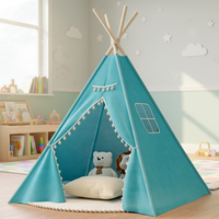 Tente d'été pour enfants indiens de 5 à 7 ans, piscine à balles intérieure, maison de jeu princesse, camping extérieur, en plastique, métal, mousse et caoutchouc
