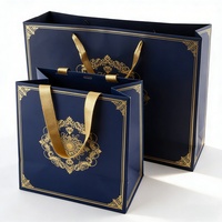 Sac en papier cartonné ivoire de luxe haut de gamme, imprimé sur mesure, pour le shopping, les vêtements, les cadeaux, les courses, avec votre propre logo