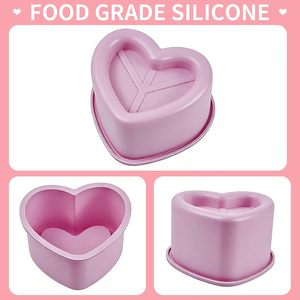 Nuevo Molde para Pastel en Forma de Corazón para el Día de San Valentín, LFGB Platinum, Antiadherente, Libre de BPA, de Silicona, para Pasteles de Mousse - Product Image 3
