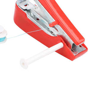 Máquina de Coser Portátil Mini de Color Aleatorio, Herramientas de Costura Simples, Operación <span class=keywords><strong>Manual</strong></span>, para el Hogar, Viajes, Bordado Pequeño - Product Image 5
