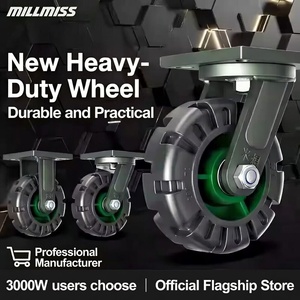<span class=keywords><strong>ล้อ</strong></span>เลื่อนยางแบบหนา Millmiss ขนาด 6-12 นิ้ว รับน้ำหนัก <span class=keywords><strong>2</strong></span> ตัน <span class=keywords><strong>ล้อ</strong></span>หมุนอเนกประสงค์ สำหรับ<span class=keywords><strong>รถ</strong></span><span class=keywords><strong>เข็น</strong></span>อุตสาหกรรม - Product Image 5