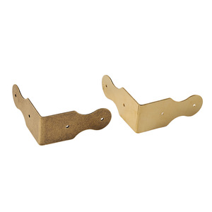Support d'angle en laiton Dingcheng, 90 degrés, angle droit, pour tiroir, finition bronze antique et laiton - Product Image 3